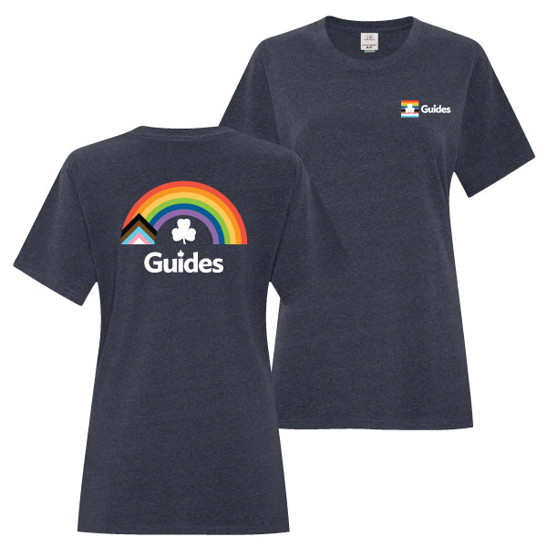 2025 PRIDE - LADIES T SHIRT - EARTH NAVY - ATC6040L - FRENCH LOGO