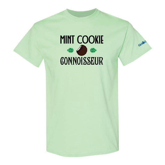 MINT COOKIE CONNOISSEUR - ADULT T SHIRT - MINT GREEN - 5000