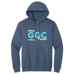 PROUD PARENT - ADULT PULLOVER HOODIE - INDIGO BLUE - 1850