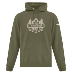I'M NOT LOST, I'M EXPLORING - ADULT PULLOVER HOODIE - MILITARY GREEN - ATCF2500