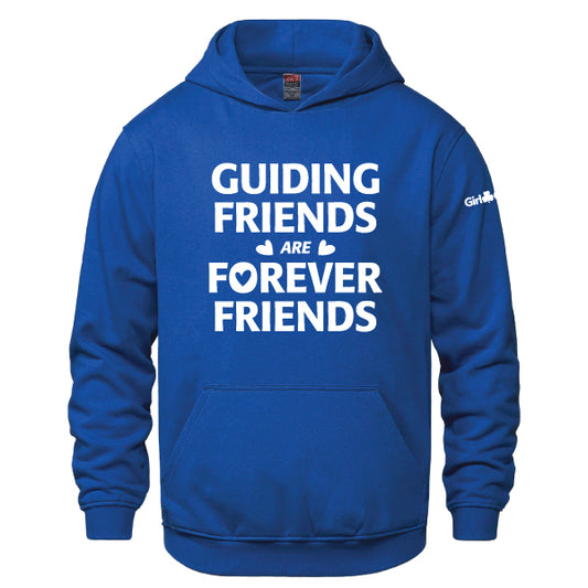 GUIDING FRIENDS - YOUTH PULLOVER HOODIE - ROYAL - L0550Y