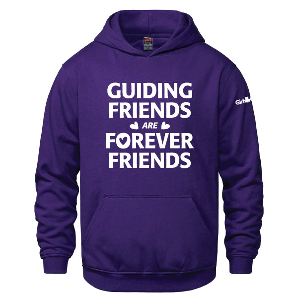 GUIDING FRIENDS - YOUTH PULLOVER HOODIE - PURPLE- L0550Y