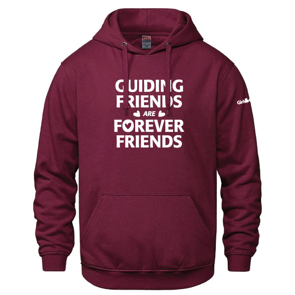 GUIDING FRIENDS - ADULT PULLOVER HOODIE - L00550 - MAROON