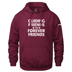 GUIDING FRIENDS - ADULT PULLOVER HOODIE - L00550 - MAROON