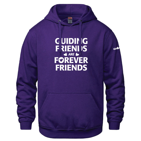 GUIDING FRIENDS - ADULT PULLOVER HOODIE - L00550 - PURPLE
