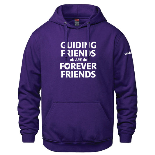 GUIDING FRIENDS - ADULT PULLOVER HOODIE - L00550 - PURPLE