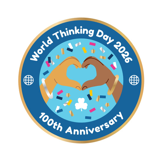 Canadian Thinking Day Crest  *** when sold out, more are on order but they will not arrive until after Thinking Day***