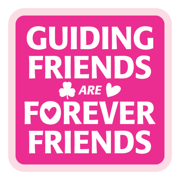Guiding Friends - fun crest ( pink)