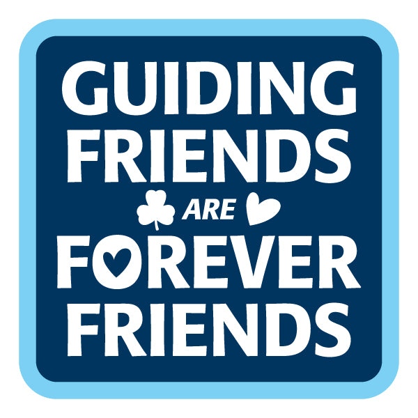 Guiding Friends - fun crest (blue)