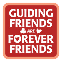 Guiding Friends - fun crest (red)