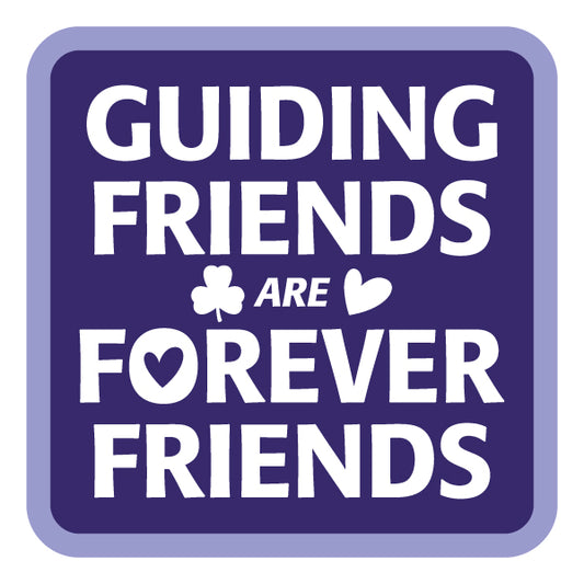 Guiding Friends - fun crest (purple)