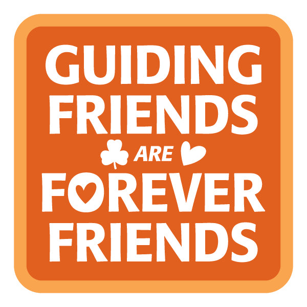 Guiding Friends - fun crest ( orange)