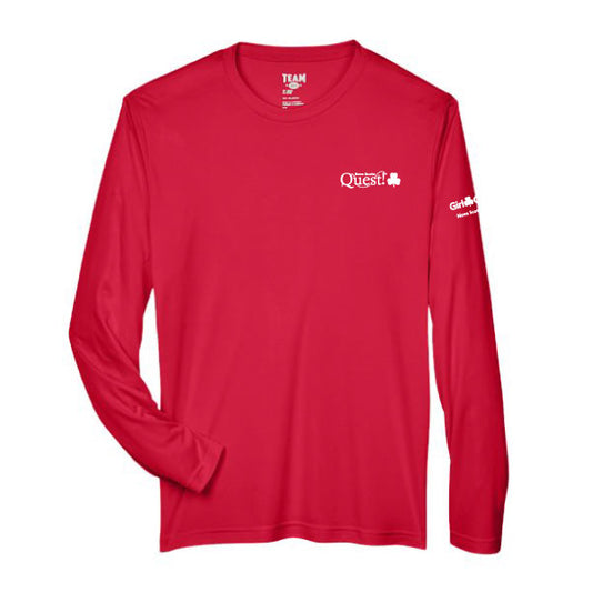 QUEST EVENT 2026 ADULT PERFORMANCE LONG SLEEVE - TT11L - RED