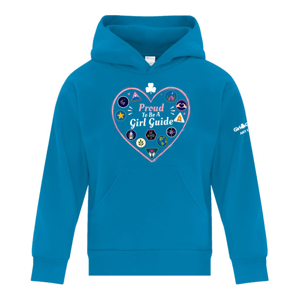 ANY COUNCIL - HEART -  ADULT PULLOVER HOODIE - SAPPHIRE - ATCF2500  **PLEASE NOTE:  ANY COUNCIL IS THE COUNCIL FOR ALBERTA, NORTHWEST TERRITORY AND YUKON NOT A CHOICE FOR ANOTHER COUNCIL*** (Copy)