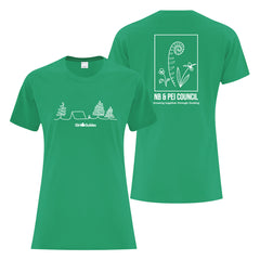 NB/PEI COUNCIL - LADIES T SHIRT - KELLY GREEN - ATC1000L