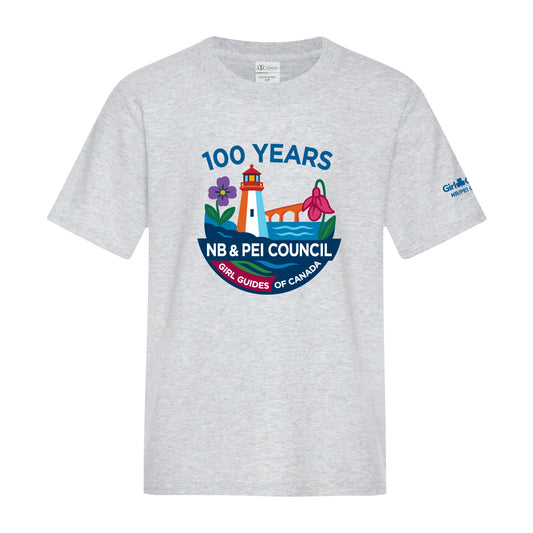 NB COUNCIL - ANNIVERSARY - YOUTH T SHIRT - ASH GREY - ATC1000Y