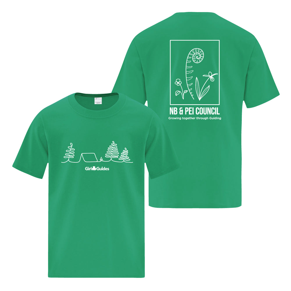 NB/PEI COUNCIL - YOUTH T SHIRT - KELLY GREEN - ATC1000Y