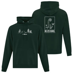 NB/PEI COUNCIL - ADULT PULLOVER HOODIE - DARK GREEN - ATCF2500