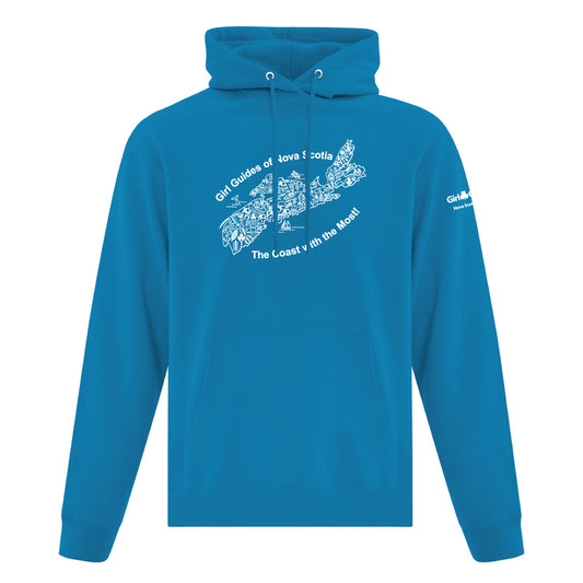 NS COUNCIL - MAP - ADULT HOODIE - SAPPHIRE - ATCF2500