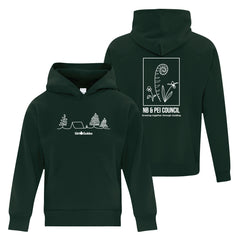 NB/PEI COUNCIL - YOUTH PULLOVER HOODIE- DARK GREEN - ATCY2500
