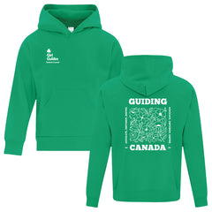 ON COUNCIL - ADVOCATE - YOUTH PULLOVER HOODIE - KELLY GREEN - ATCY2500