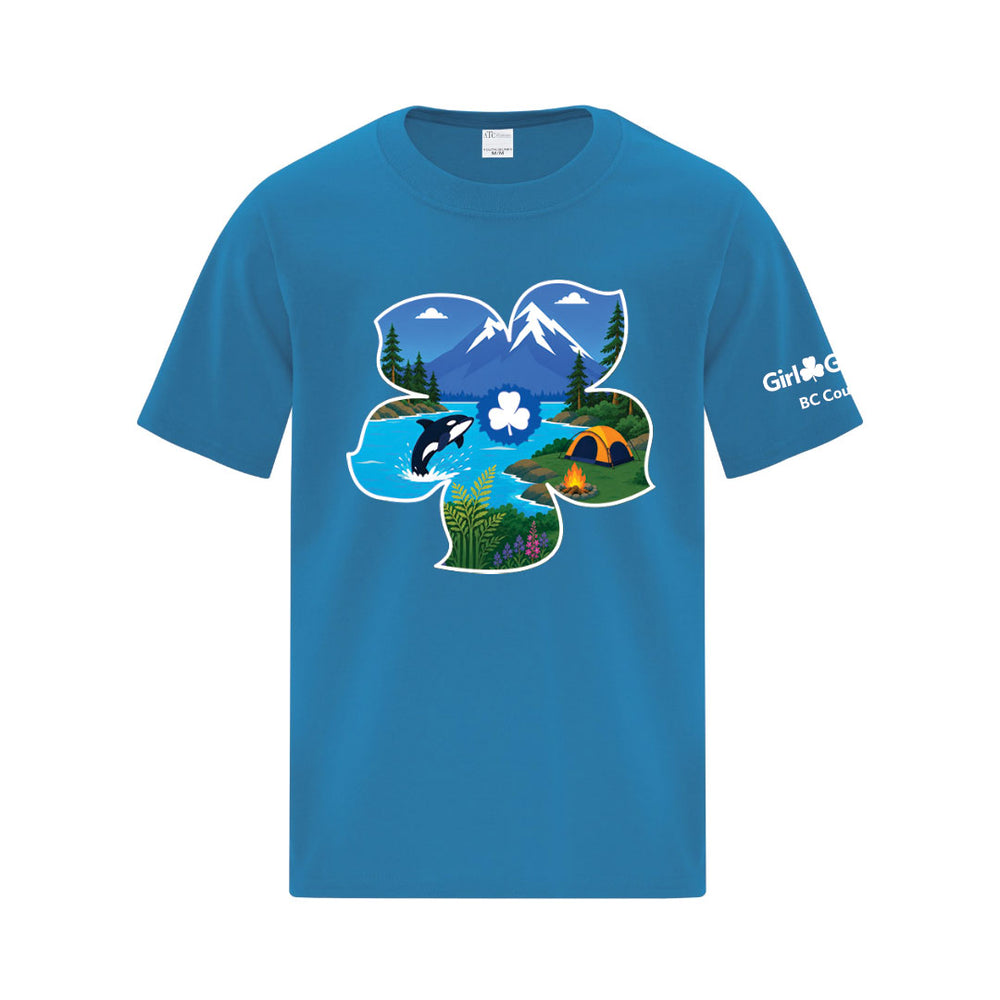 BC COUNCIL - DOGWOOD - YOUTH T SHIRT - SAPPHIRE - ATC1000Y