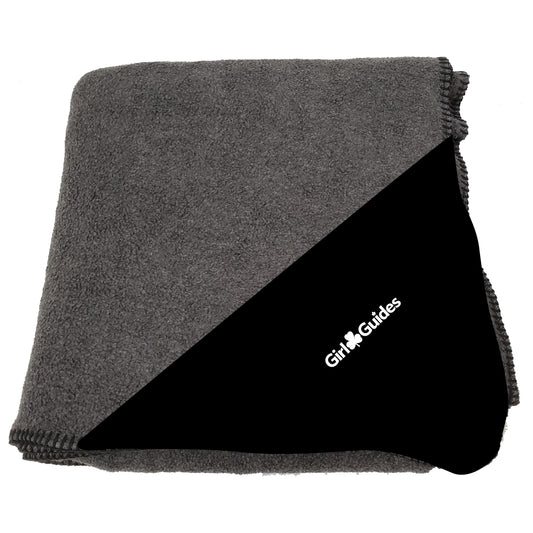 GG National Logo Blanket (grey with Black accents)