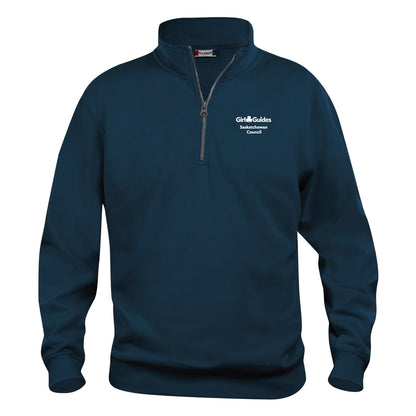 GG National and Provincial - Unisex 1/4 zip Sweatshirt L00545 - Navy