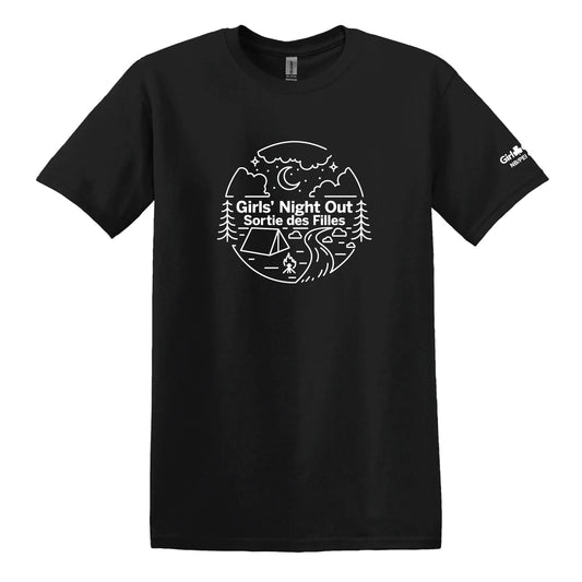 NB COUNCIL - ADULT T SHIRT - BLACK - 5000