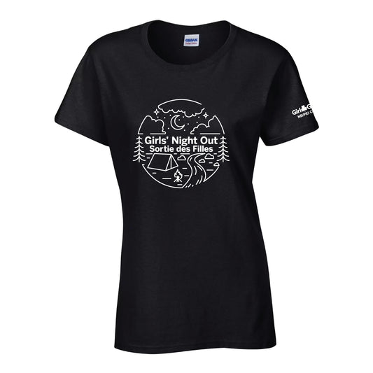 NB COUNCIL - LADIES T SHIRT - BLACK - 5000L