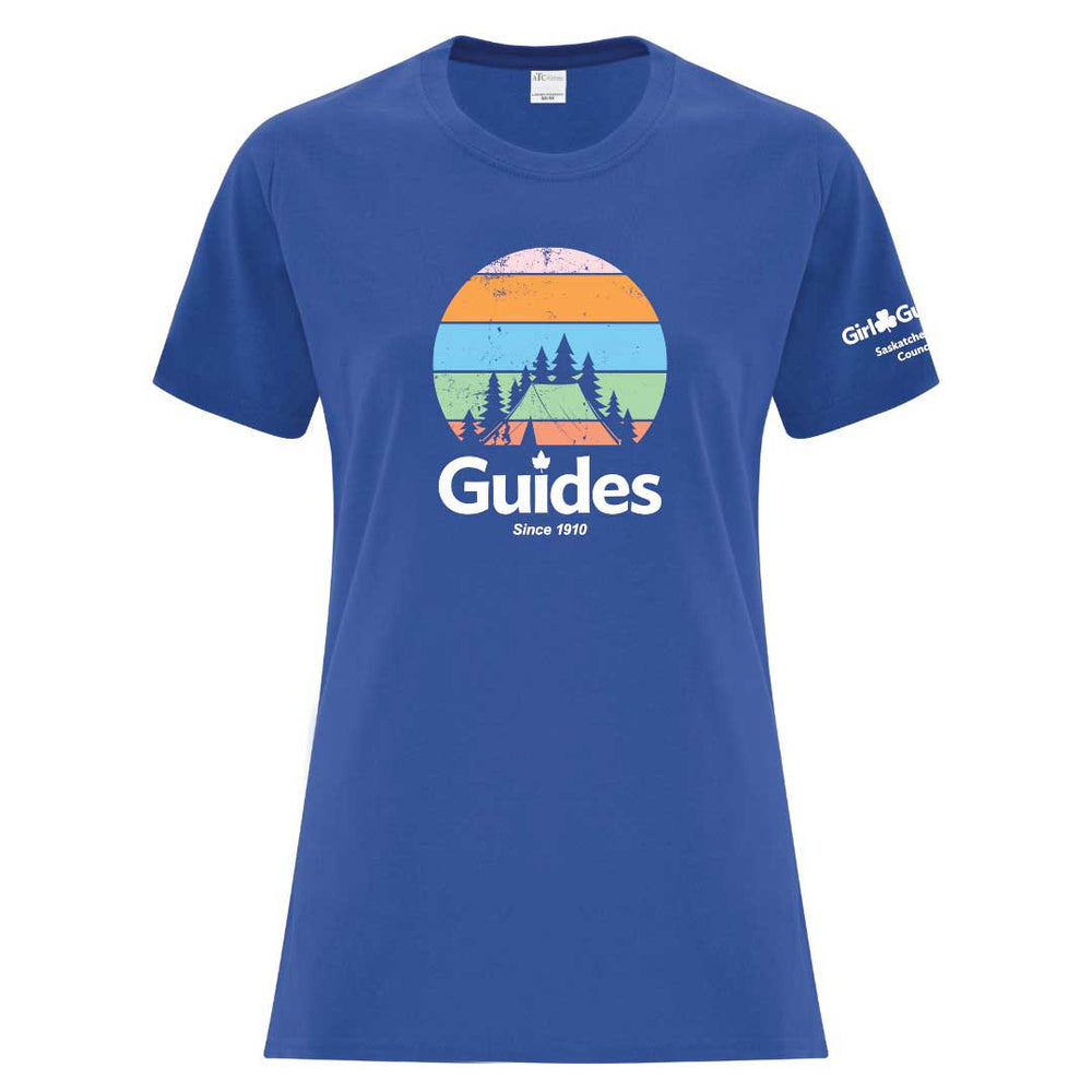 SK COUNCIL - SUNRISE - LADIES T SHIRT -  ROYAL  - ATC1000L