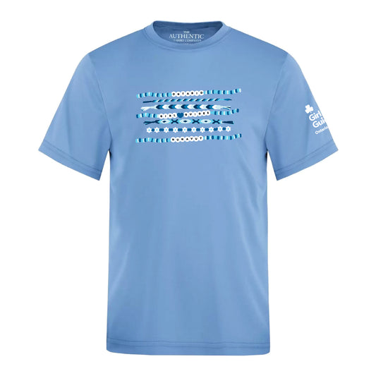 ON COUNCIL YOUTH PERFORMANCE T SHIRT - CAROLINA BLUE - Y350