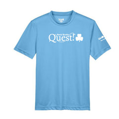 QUEST EVENT 2026 - YOUTH PERFORMANCE SHORT SLEEVE - SPORT LT BLUE -TT11Y