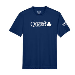 QUEST EVENT 2026 - YOUTH PERFORMANCE SHORT SLEEVE - SPORT DARK NAVY -TT11Y