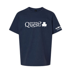QUEST EVENT 2026 - YOUTH T SHIRT - NAVY - G2000B