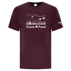 SK COUNCIL - PRAIRIE - ADULT T SHIRT - MAROON - ATC1000