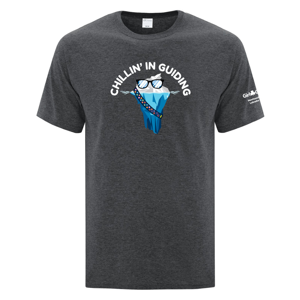 NL COUNCIL - ICEBERG - ADULT T SHIRT - DARK HEATHER GREY - ATC1000