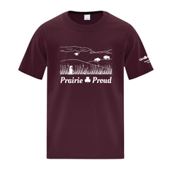 SK COUNCIL - PRAIRIE - YOUTH T SHIRT - MAROON - ATC1000Y