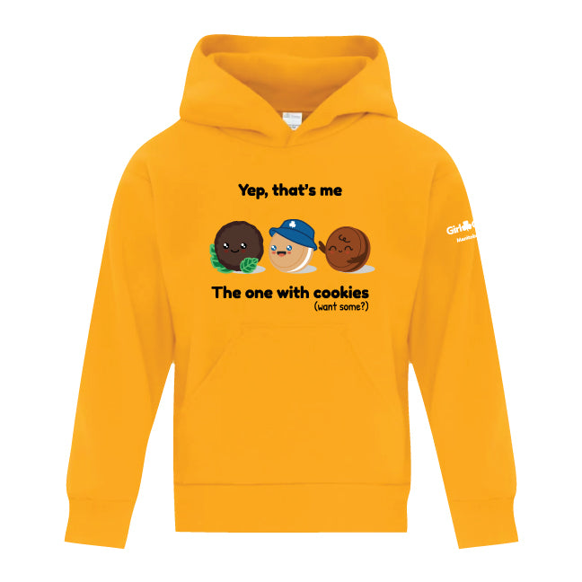 MB COUNCIL - COOKIES - YOUTH PULLOVER HOODIE - GOLD ATCY2500