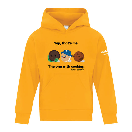 MB COUNCIL - COOKIES - YOUTH PULLOVER HOODIE - GOLD ATCY2500