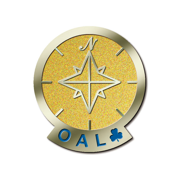 OAL GO CAMPING PIN