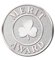 MERIT AWARD PIN - SILVER
