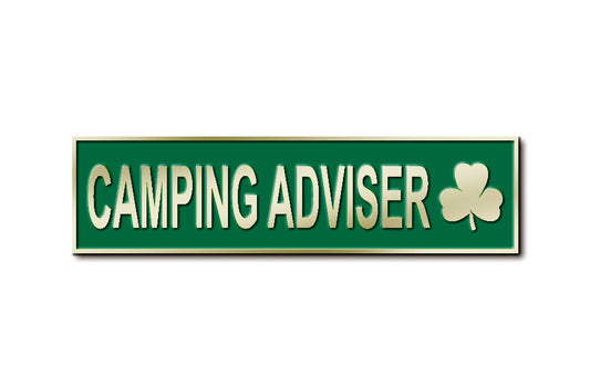 CAMPING ADVISER LAPEL BAR