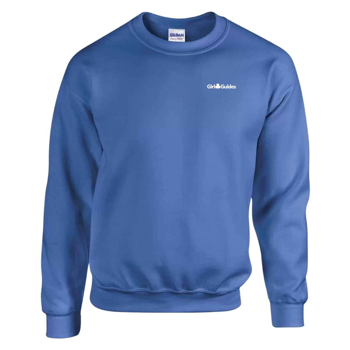 Adult Crew Neck Sweatshirt 1801 - Royal - English Logo