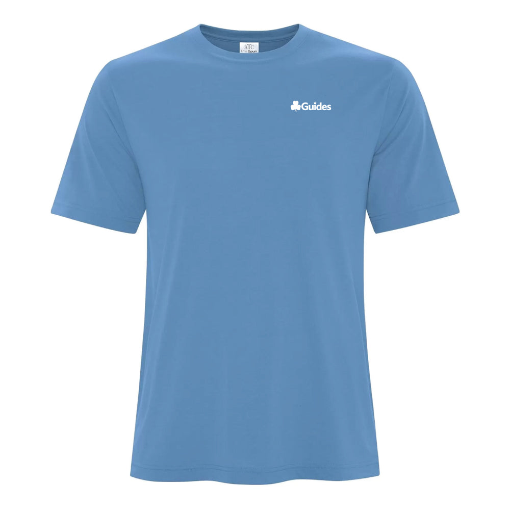 Adult performance T S350- Carolina Blue - French Logo