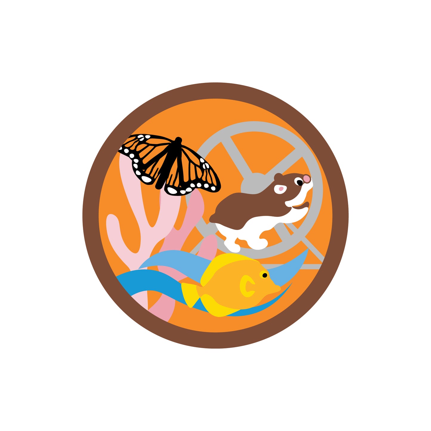 2GF-<tc>EMBERS</tc>-DISCOVERY BADGE-ANIMAL HELPER