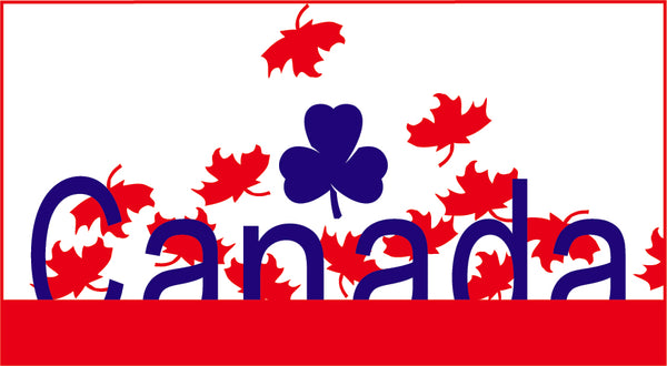 GIRL GUIDES OF CANADA FLAG PATCH